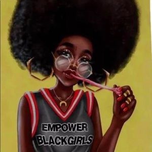 Empower Black Girls Tote. ❤️🖤💛👑